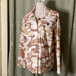 New Look Military Field Jacket Brown Tan